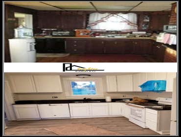 Nazareth Pike Flip 12/2018 Full Home Remodel/Flip. Flooring, drywall, trim, painting, kitchen, bathroom remodel