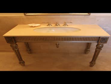 Project photos from R.S. Stapleton Co. Custom Cabinetry and Fine Furniture Custom Built Bath Vanity by R.S.Stapleton Co.
Designed by Kelley Young Harr