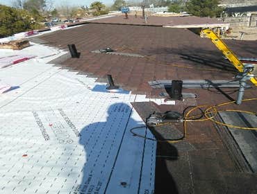 Roofing Replacemnt Project - Hail/Wind Damage Client's roof was damaged during wind/hail storm in South Valley Area in El Paso. Client reached out to L
