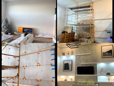 Custom Entertainment Wall