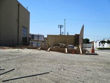 Concrete Foundation & Truck Entrance Concrete Foundation & Truck Entrance
