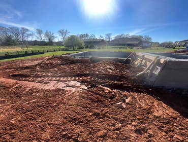 Pool Addition! Pool and surround!