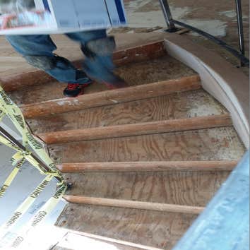 Custom stair treads