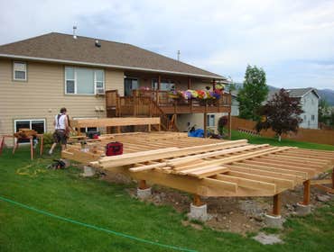 Custom Deck, Missoula Mt.