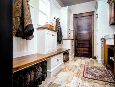 Farmhouse Mudroom