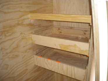 Custom Tack Cabinet We built this custom cabinet for a customer who intends to use it for storing her horse supplies. This turned out beautiful in a f