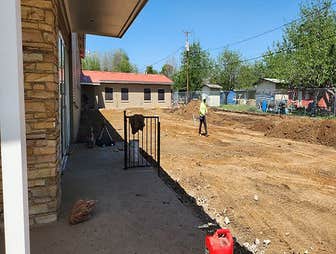 Parking lot site prep