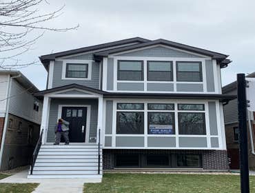Photos by Allside Exteriors and Construction Inc #4 James hardie siding with custom work facade