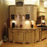 County Music Singer Justin Moore's Kitchen Moody’s designed, built, and installed the kitchen cabinets in Country Music Star Justin Moore’s home.