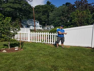 Photos by Let Steve Do It Fences Installed and Repair #2 Happy Satisfied Fence Customers
