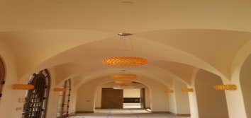 Rancho Santa Fe Custom Home This home featured several decorative ceilings with beams, vaults and curves.