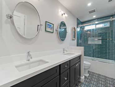 Bathroom Remodel Our client wanted to update their outdated bathroom to create a more modern and functional space. We worked closely with them to under