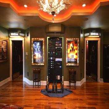 AMAZING IN-HOME THEATER