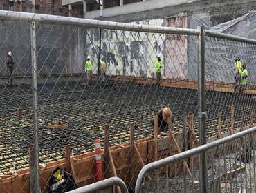 Commercial concrete contractor