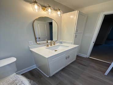 Gold Accent Mirror