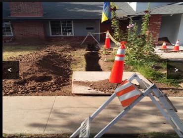 Water line replacement