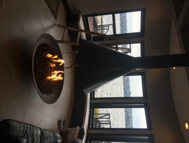 Indoor fireplace