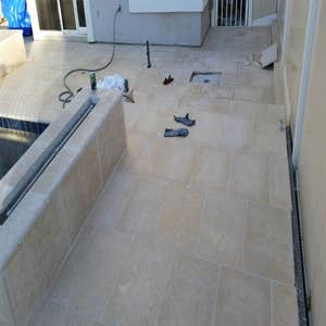 Pool deck