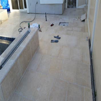 Pool deck