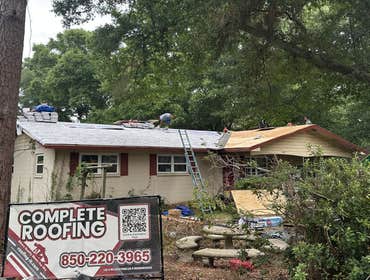 Photos by Complete Roofing LLC #1 New Roof Inastallation in Gulf Breeze, Florida
