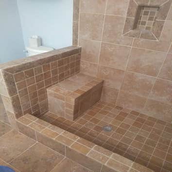 Larry Mosley custom tile installation 