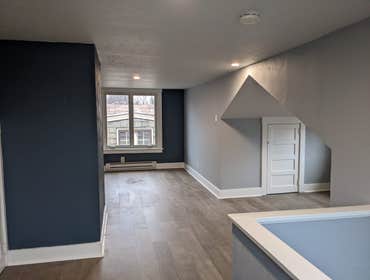 Attic Space Drywall Repair and Repaint by Wescott Painting in Pittsburgh, PA. 2 of 2.