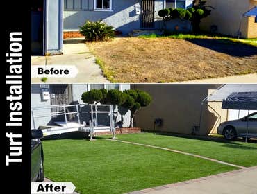 Artificial Turf & ramp