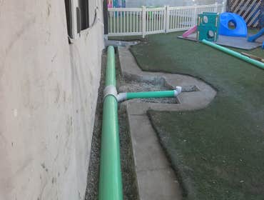New 10" pipe for storm water