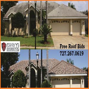 Free roof bids include digital video from the roof!