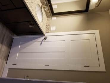 Bathroom door