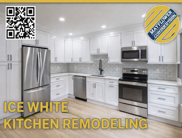 Ice White Kitchen A bright, clean kitchen never goes out of style. ✨
This Ice White Kitchen Remodel delivers a timeless look with modern functionality—