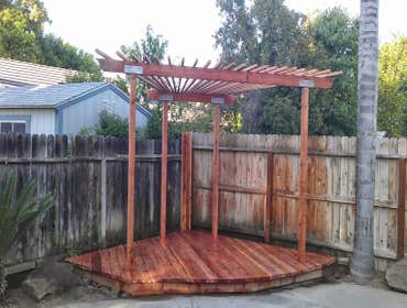Madera deck Job