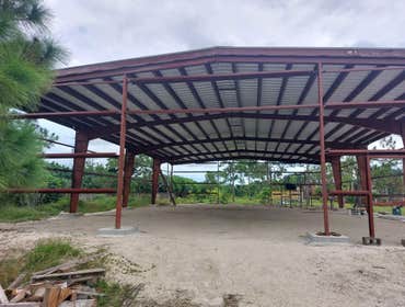 Farm Metal Building Construction Built a new 5,000.00 SQ. FT. farm warehouse in Homestead
