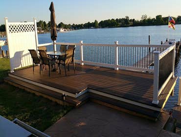 Waterfront Trex Deck