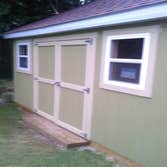 Garden Shed Beautiful backyard storage building designed and built for a client in Grand Rapids, MI.