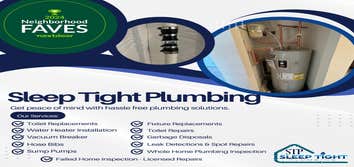 Sleep Tight plumbing LLC