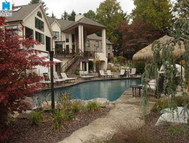 homes and pools