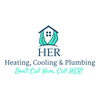 Her Heating Cooling & plumbing logo