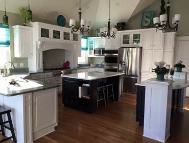 Granite installed project in Oak Creek Wisconsin