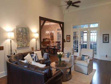 Large remodel project at a home in the Concord Hunt subdivision