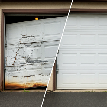 Garage Door Installation in Plainfield, in