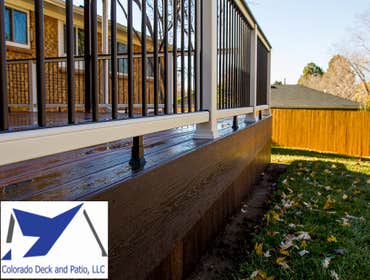 Denver Colorado New Deck rebuild AFTER