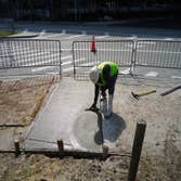 St. Pete Times Forum! Concrete deomolition and Concrete Sidewalk!