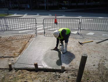 St. Pete Times Forum! Concrete deomolition and Concrete Sidewalk!