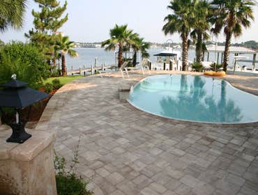 Mr. J Reinhold Outdoor Kitchen, Pool, Dock, and Landscape project