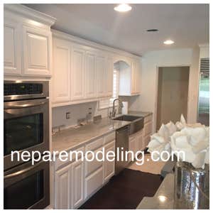 Kitchen Final stages of one of our recent kitchen remodels. This project included removing the wall between the kitchen and dining area, to create...