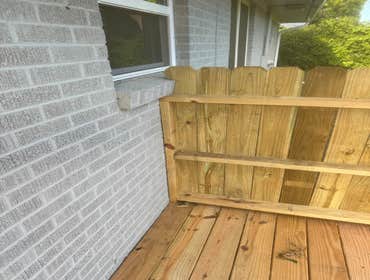 Photos by Centex Home Remodel #1 16x9 deck with 4’ wide ramps at front and rear