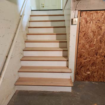 Photos by Scps Construction LLC #1 Replace and refinish stair treads.