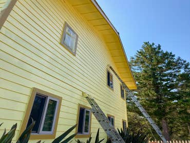 Photos by Michael Wilson Painting and Decorating #1 Large home painted low sheen Envy 100% acrylic high quality paints home built in 2016 multi levels.