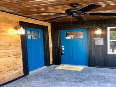 Sherfick Companies build 404 E Minnesota Indy Demo, gut and rebuild. 2 story room addition. 2 car garage. Concert patios and sidewalk.